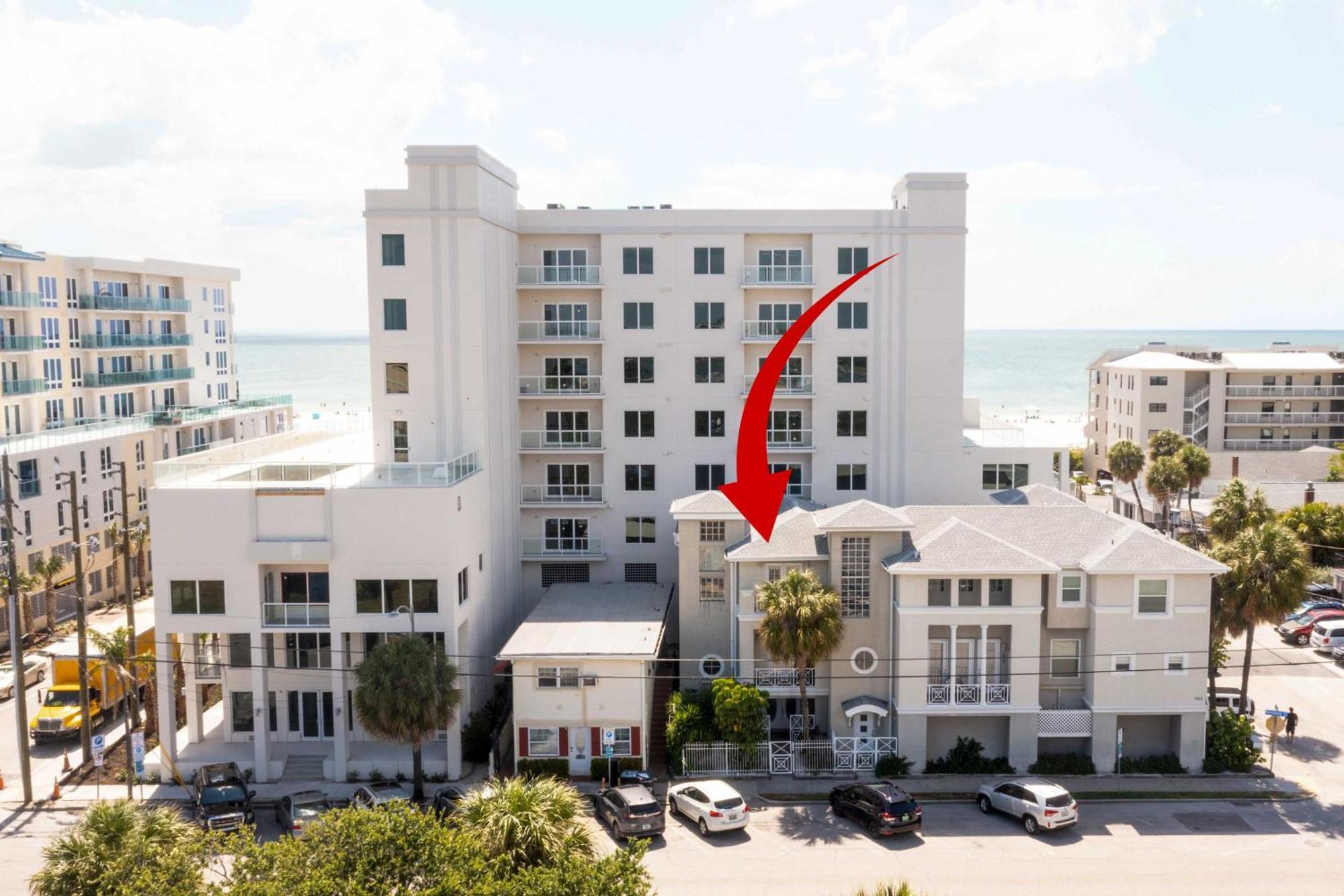 Coastal Sea Side Townhome - Walk To Beach! Clearwater Beach Exteriör bild
